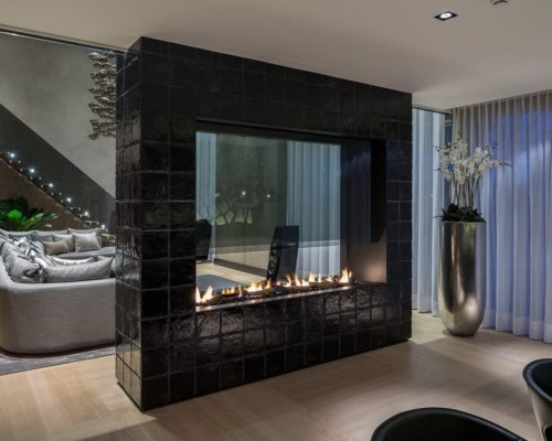 Chimenea doble cara 1