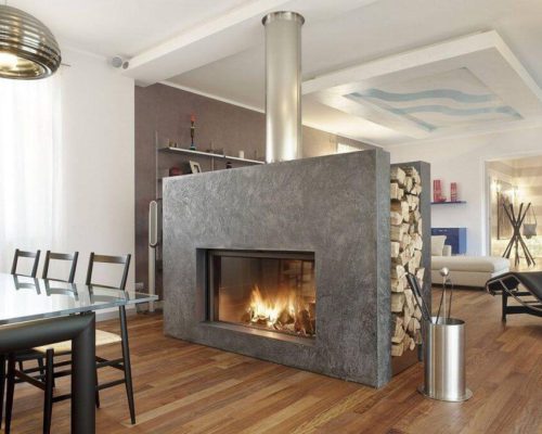 Chimenea doble cara 7
